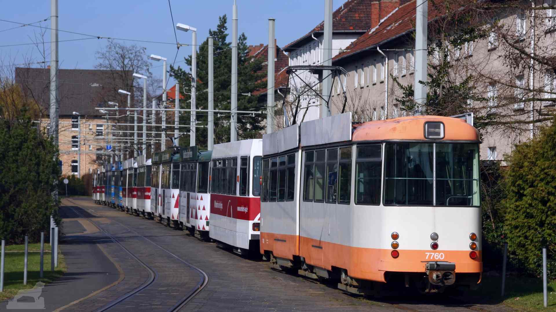 ehemaliges Straßenbahndepot in der Georg-Westermann-Allee