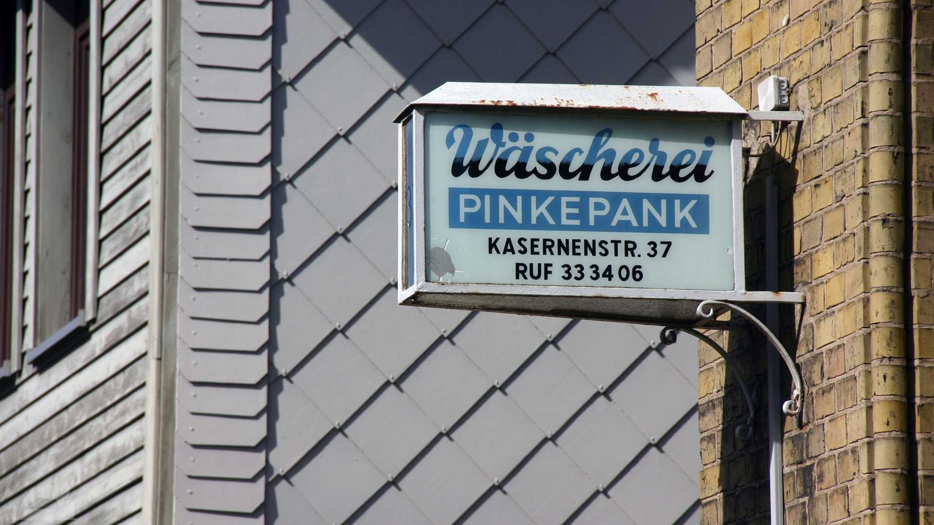 Wäscherei Pinkepank in der Kasernenstraße