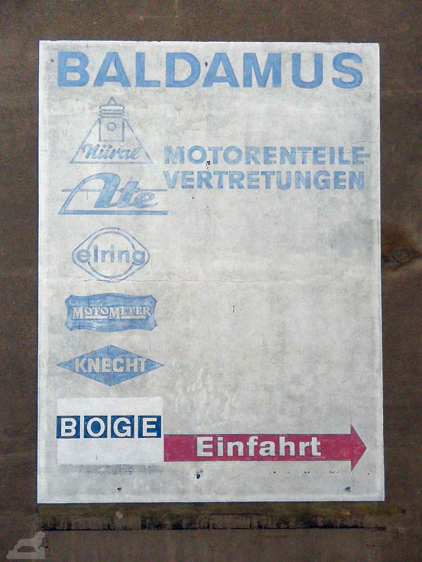 Baldamus Kfz-Teile in der Scharnstraße