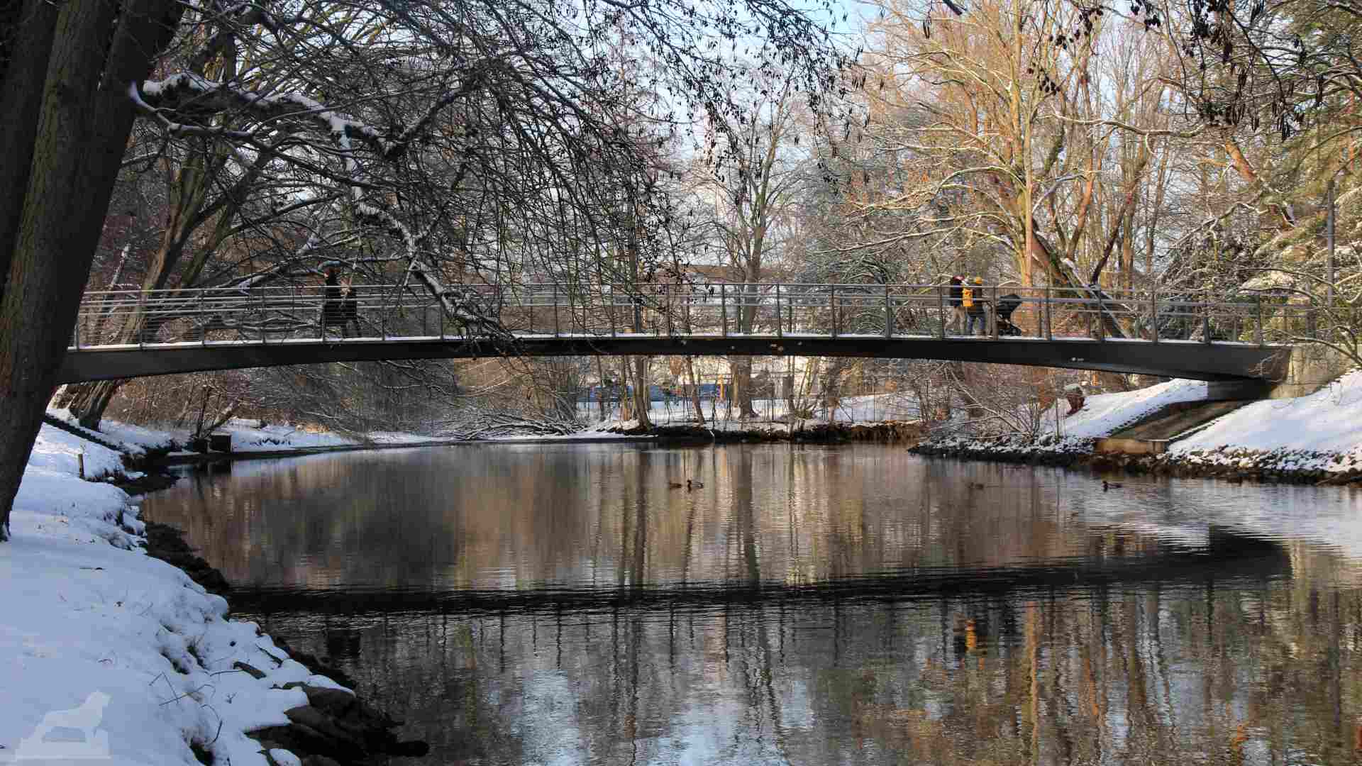 Hennebergbrücke im Bürgerpark