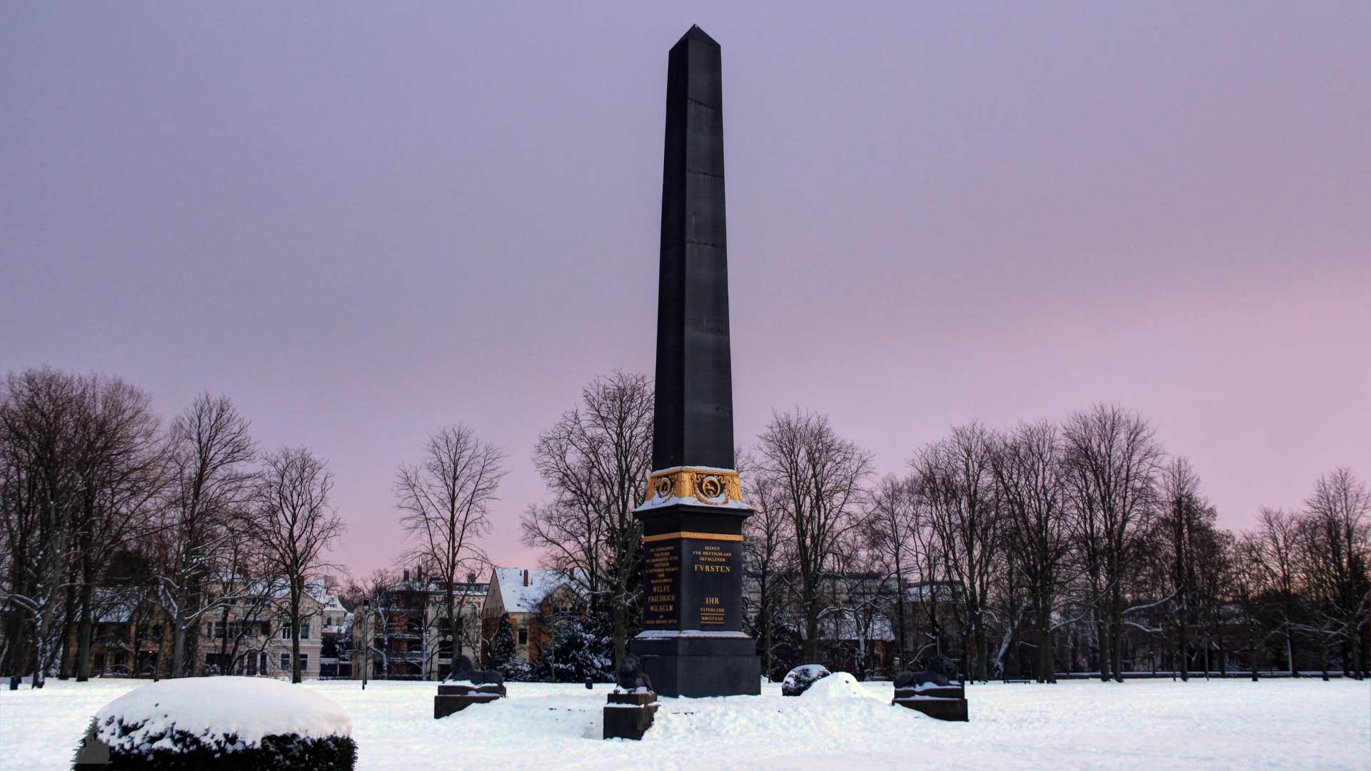 Obelisk am Löwenwall
