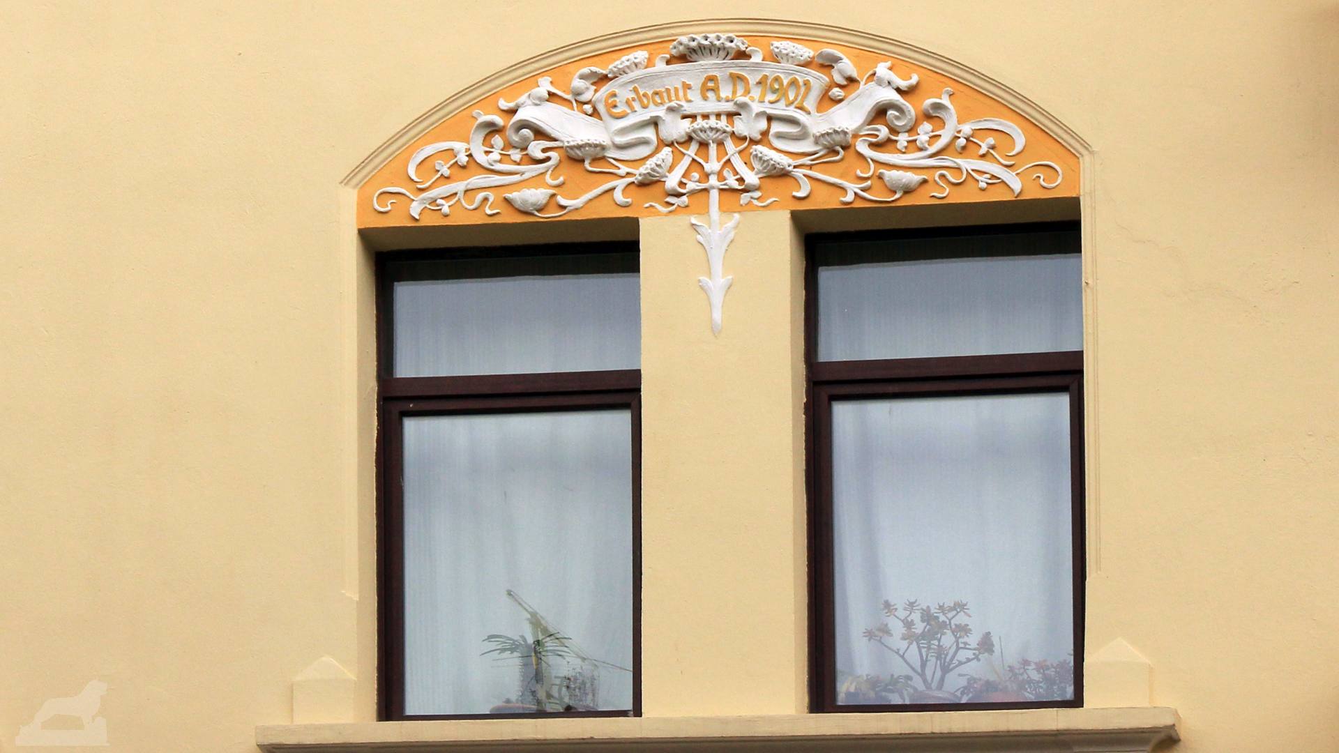 Fassade in der Pestalozzistraße