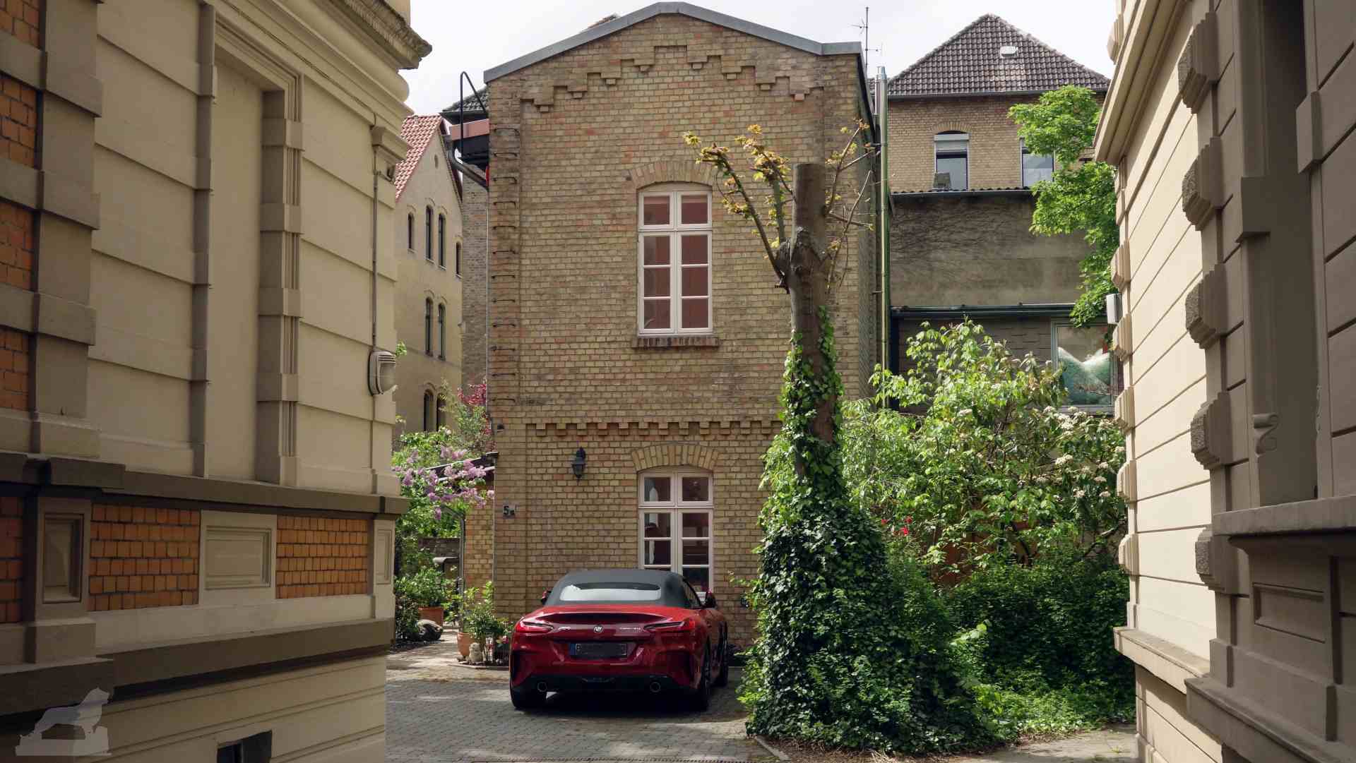 Hinterhof in der Geysostraße
