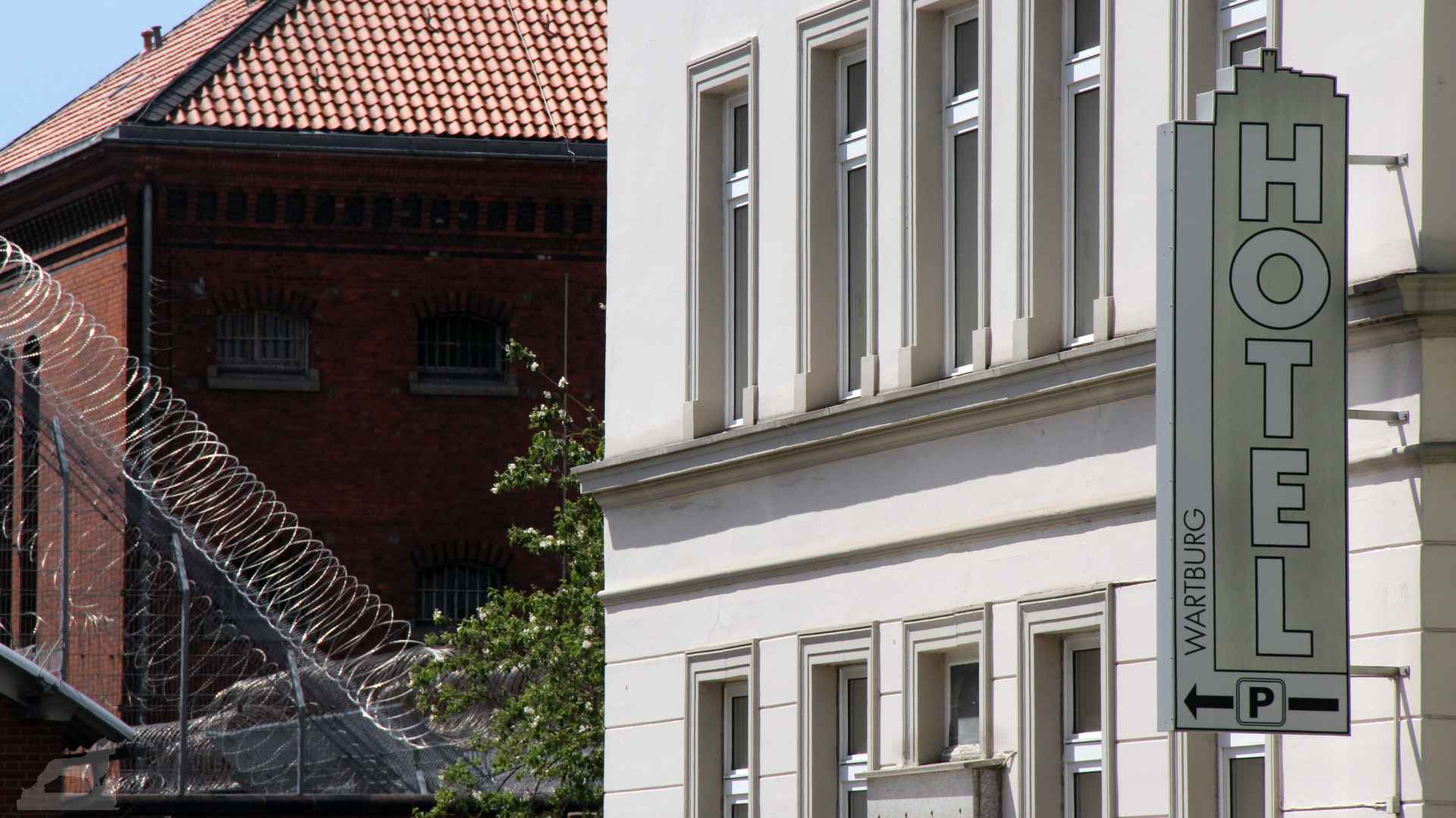 Rennelbergstraße - letztes Hotel vorm Knast