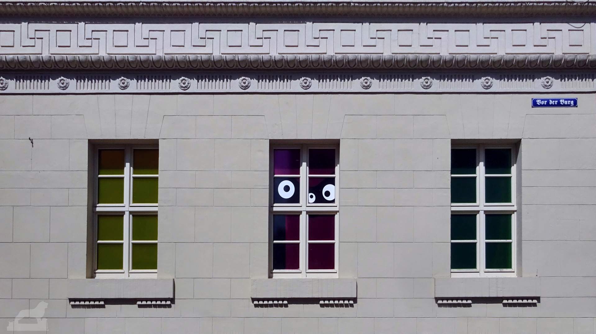 Fenster des Landesmuseums (Vieweg Haus)