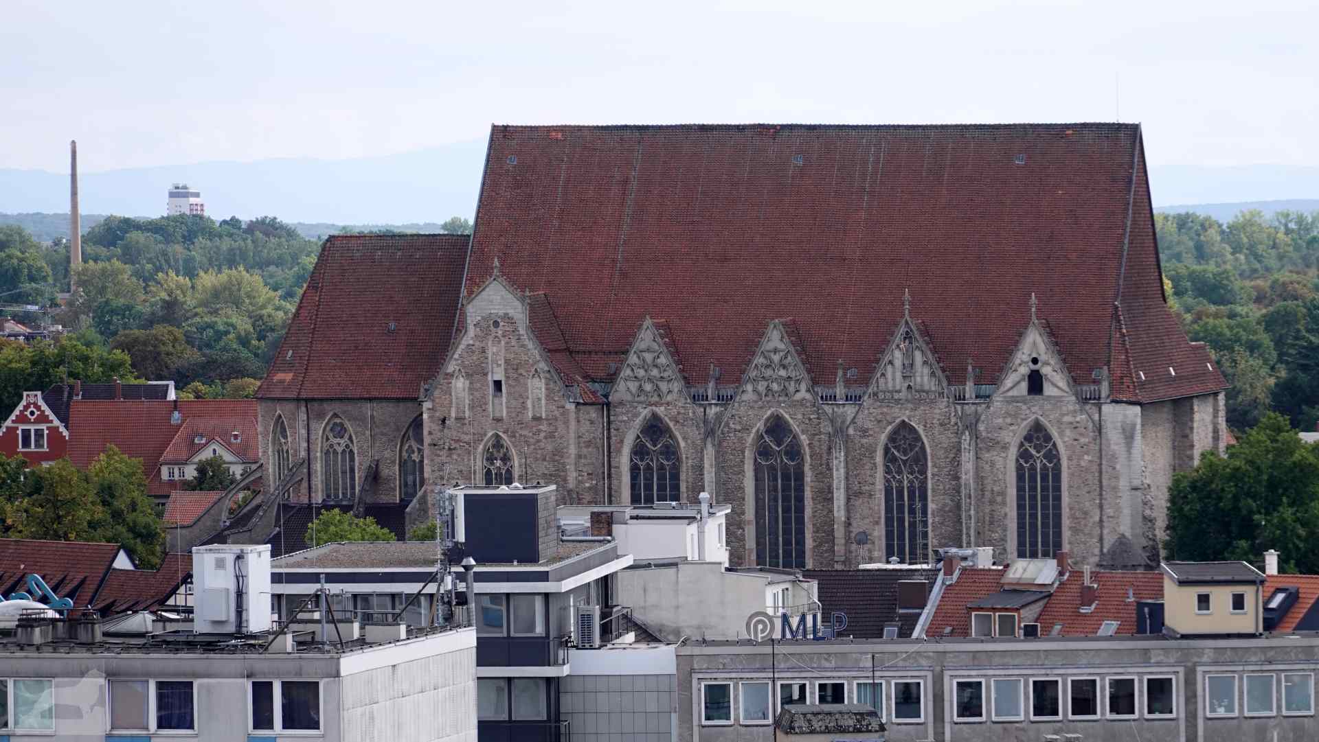 Blick auf die Ägidienkirche