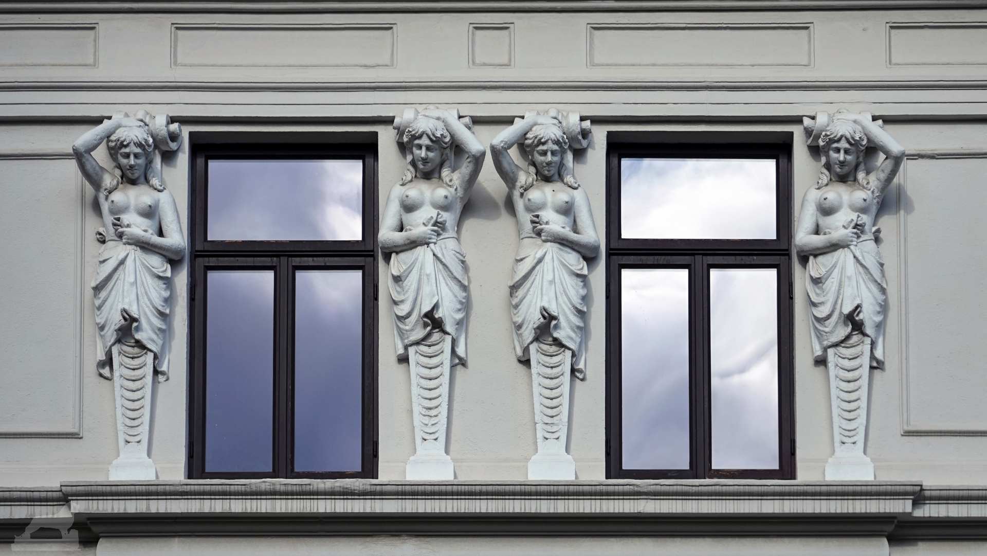 Fassade in der Gerstäckerstraße