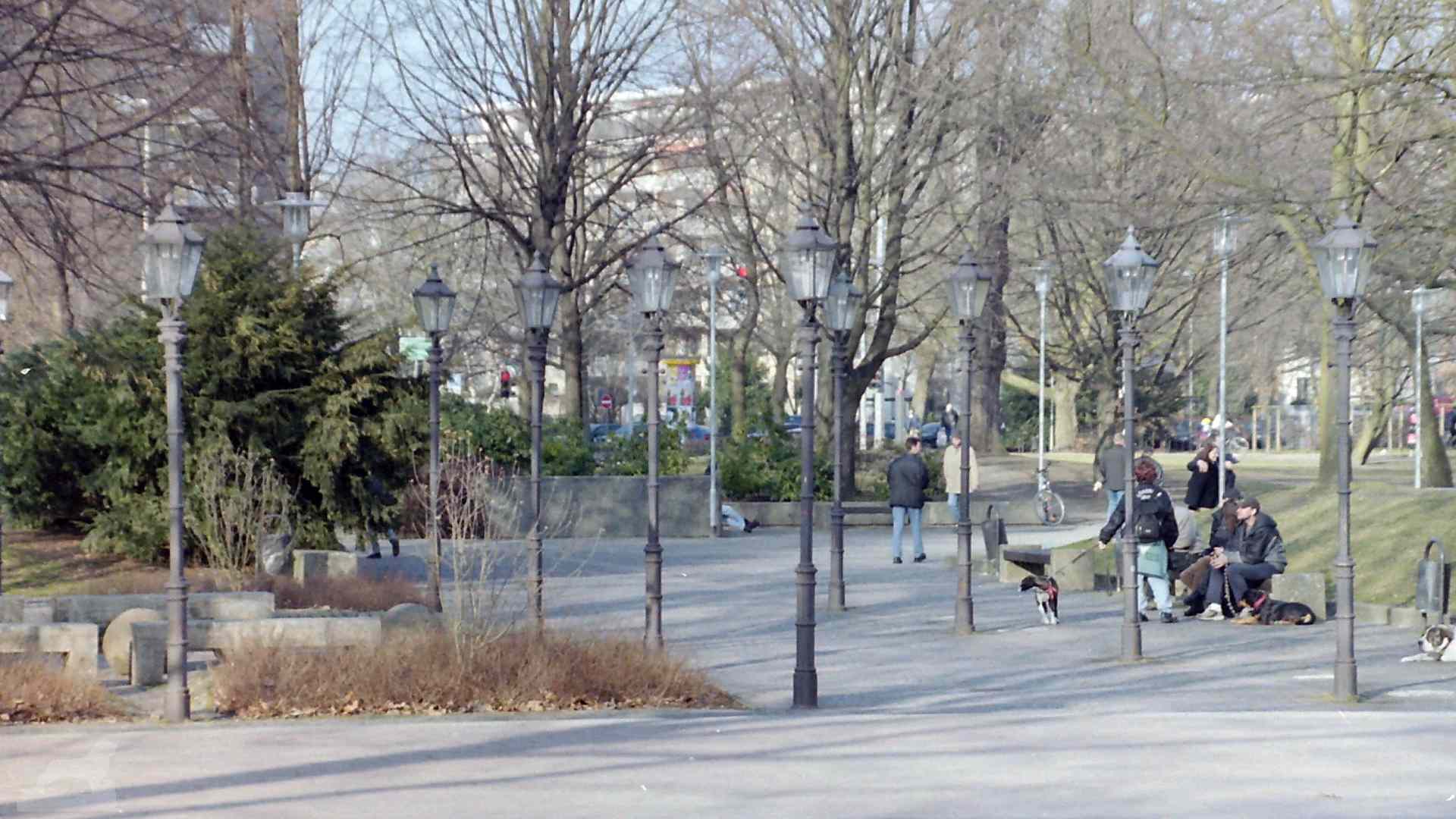 Der ehemalige Schloßpark