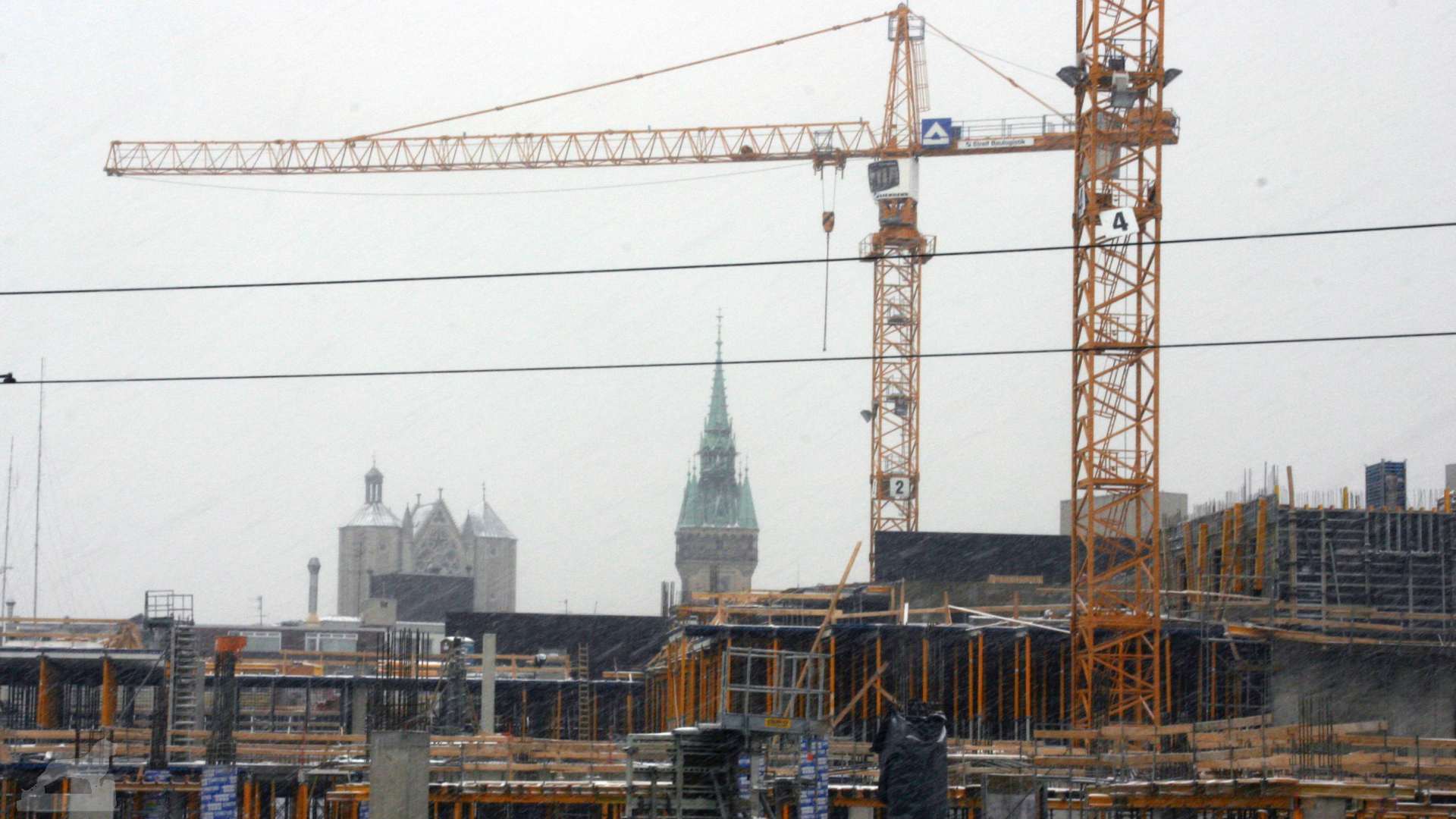 Baustelle Residenzschloß (ECE Schloßarkaden)