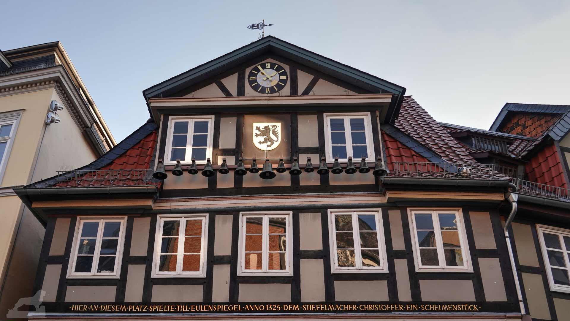Kohlmarkt - Haus mit Eulenspiegel-Glockenspiel