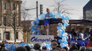 Karnevalsumzug Schoduvel 2023 - Männerballet Okergirls