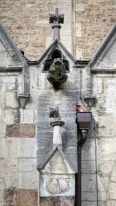 Sonnenuhr am Dom St. Blasii