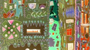 Rizzi Haus mit neuem Anstrich