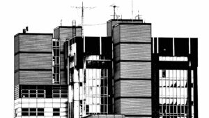 Hochhaus der Technischen Universität an der Mühlenpfordtstraße