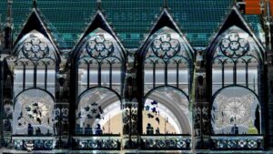 Altstadttrathaus mit Altem Bahnhof