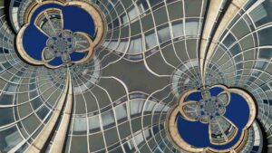 TU-Hochhaus an der Mühlenpfordtstraße (Mandelbrotmenge)