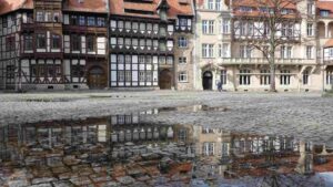 Püftze auf dem Burgplatz