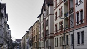 Blick in die Grünstraße