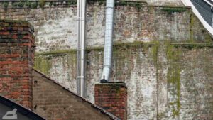 Hauswand in der Straße Kattreppeln