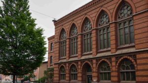 Wilhelm-Gymnasium in der Leonhardtstraße