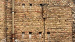 Kriegsbedingte Baulücke in der Straße Kattreppeln