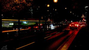 Straßenbahn auf dem Bohlweg