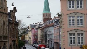 Gördelingerstraße und Stechinelli-Haus