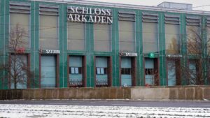 Rüclfront der Schloss-Arkaden