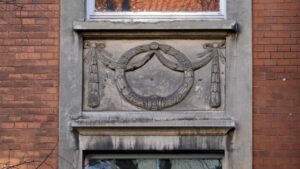 Jugendstilfassade in der Wilhelm-Raabe-Straße