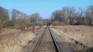 Bahngleis an der Ottenndorfer Straße