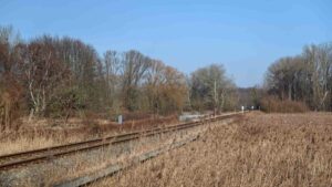 Bahngleis an der Ottenndorfer Straße