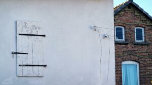 Fenster ohne Aussicht am Wabekamp