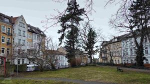 Park an der Howaldtstraße (Januar 2024)