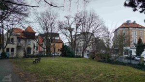 Park an der Howaldtstraße (Januar 2024)