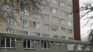 Görlitzer Straße - Rückseite des Einkaufszentrums