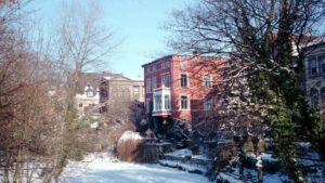 Parkstraße (Okerseite) im Winter 1995