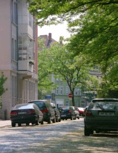 Hartgerstraße im Juni 2003