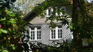 Blick auf das Stadtparkrestaurant