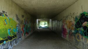 Fußgängertunnel unter der A39