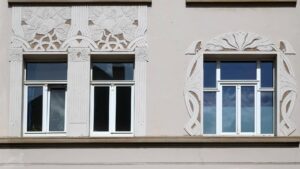 Jugendstilfassade in der Goslarschen Straße