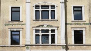 Jugendstilfassade in der Celler Straße