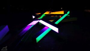 Lichtparcours 2016 - "Bastion Beauté"