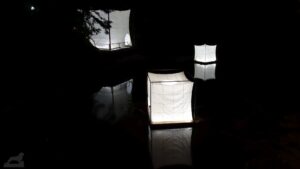Lichtparcours 2016 - "Satelliten"