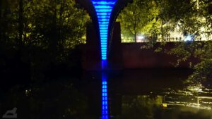 Lichtparcours 2016 - "Bogen der Erinnerung"