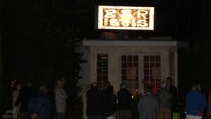 Lichtparcours 2020 - "Bar du pois"