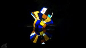 Lichtparcours 2020 - "stranded drifter"