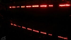 Lichtparcours 2020 - "tired eyes"