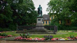 Leesingdenkmal am Lessingplatz