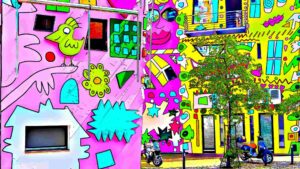 Happi-Rizzi-Haus im Comic-Heft