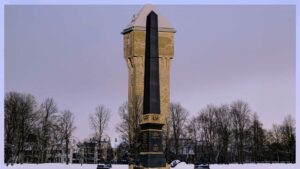 Freie Sicht vom Löwenwall auf die Lehndorfer Roggenmühle